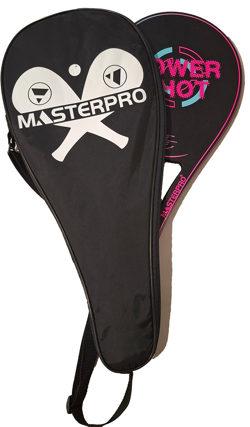 Paleton Manche Tennis 100 % fibre de carbone livré avec un étui Spécial jeune