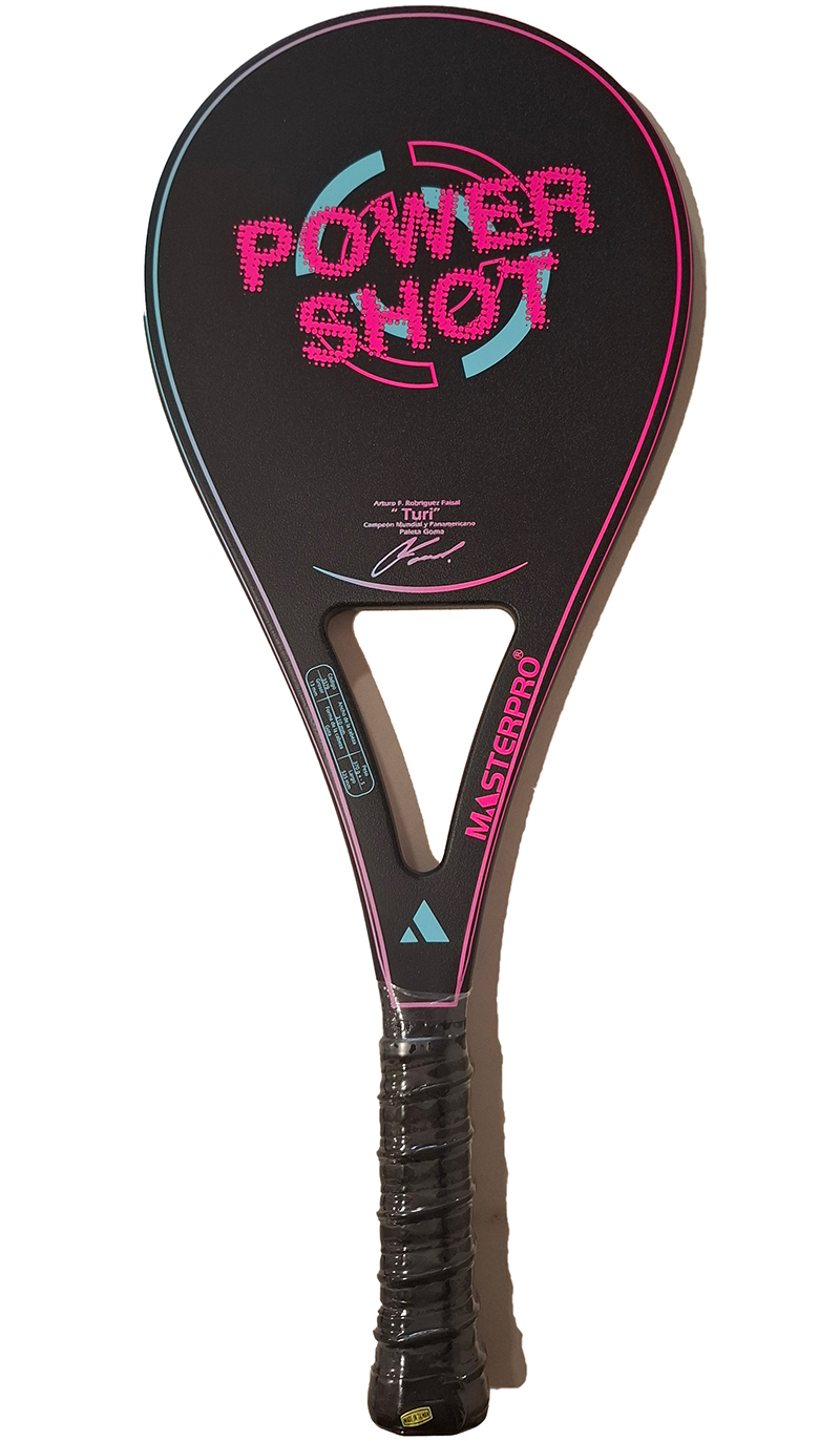 Paleton Manche Tennis 100 % fibre de carbone livré avec un étui Spécial jeune